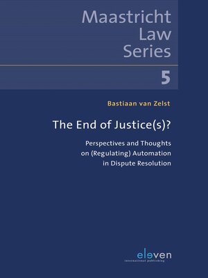cover image of The End of Justice(s)?